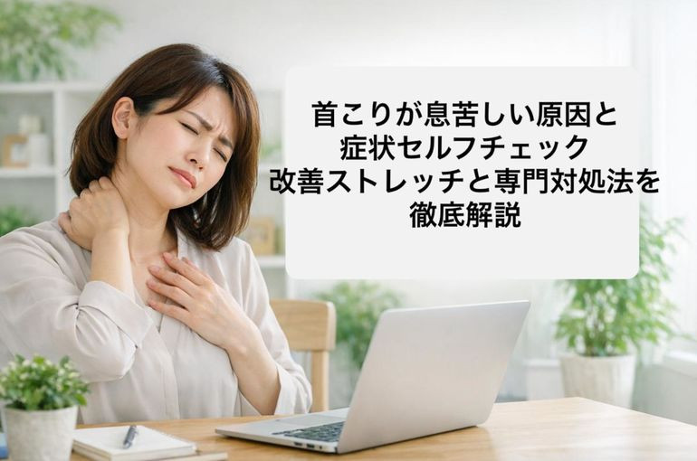 首こりが息苦しい原因と症状セルフチェック｜改善ストレッチと専門対処法を徹底解説